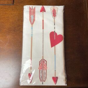Mary Lake-Thompson Valentine Arrow Flour Sack Kitchen Towels